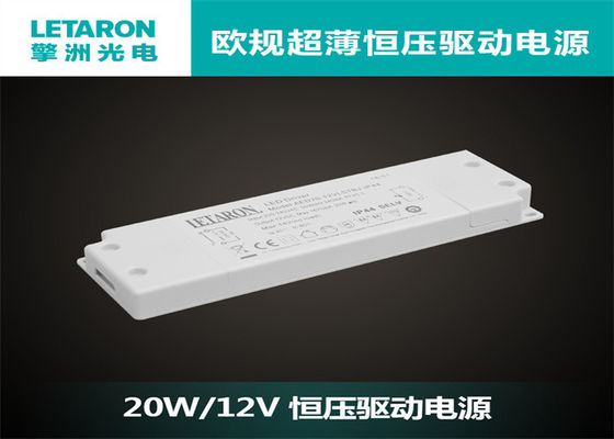 Trình điều khiển LED mỏng 12v 20w với bảo vệ ngắn mạch Chứng nhận CE