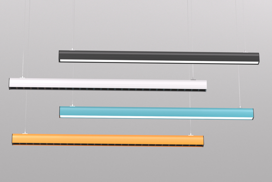 Đèn thả LED LETARON (lướt + lưới) Đèn chùm có thể điều chỉnh độ sáng Đèn đảo bếp 4 màu Đèn chùm tuyến tính hiện đại cho phòng ăn, văn phòng tại nhà, phòng làm việc, quầy bar