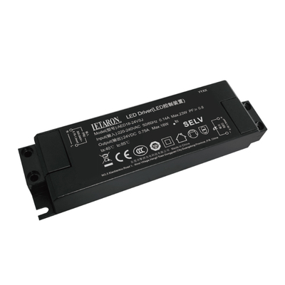 Động cơ LED 18W Điện lực 12V Chuyển biến 220-240V AC sang DC cho đèn dải, sản phẩm điện áp liên tục